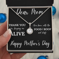 Load image into Gallery viewer, Keeping Me Alive | Mother&#39;s Day Jewelry Message Card Gift

