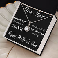 Load image into Gallery viewer, Keeping Me Alive | Mother&#39;s Day Jewelry Message Card Gift
