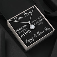 Load image into Gallery viewer, Keeping Me Alive | Mother&#39;s Day Jewelry Message Card Gift
