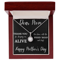 Load image into Gallery viewer, Keeping Me Alive | Mother&#39;s Day Jewelry Message Card Gift
