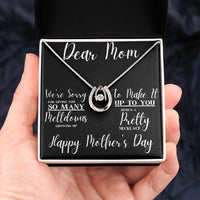 Load image into Gallery viewer, To Make It Up To You | Mother&#39;s Day Jewelry Message Card Gift
