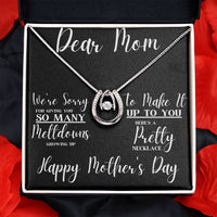 Load image into Gallery viewer, To Make It Up To You | Mother&#39;s Day Jewelry Message Card Gift
