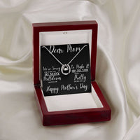 Load image into Gallery viewer, To Make It Up To You | Mother&#39;s Day Jewelry Message Card Gift
