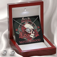 Load image into Gallery viewer, MotherHOOD | Mother&#39;s Day Jewelry Message Card With Earrings
