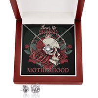 Load image into Gallery viewer, MotherHOOD | Mother&#39;s Day Jewelry Message Card With Earrings
