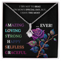 Load image into Gallery viewer, I Try Not To Brag | Jewelry Message Card For Mom
