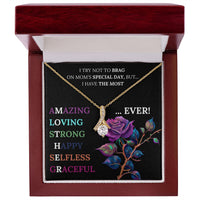 Load image into Gallery viewer, I Try Not To Brag | Jewelry Message Card For Mom
