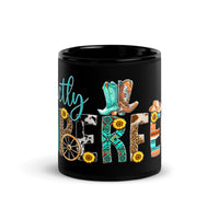 Load image into Gallery viewer, Perfectly Imperfect | Black Glossy Mug
