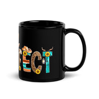 Load image into Gallery viewer, Perfectly Imperfect | Black Glossy Mug
